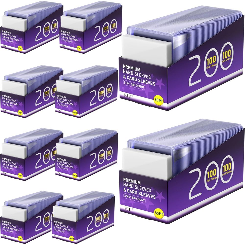 PJU 1000-Piece Top Load Set (500 Hard + 500 Clear) photo 7