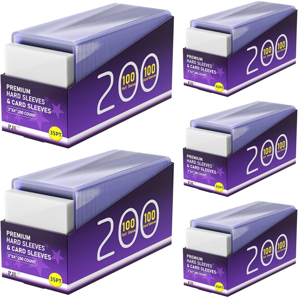 PJU 1000-Piece Top Load Set (500 Hard + 500 Clear)