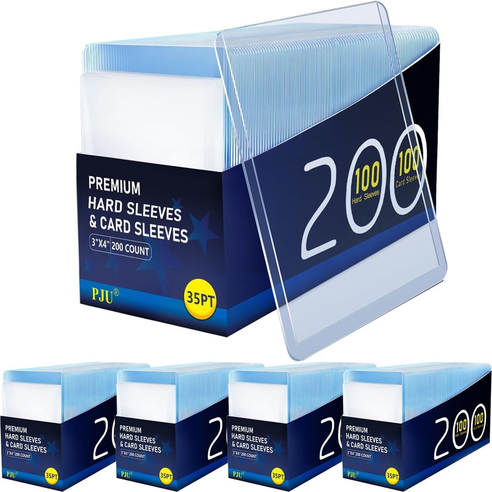 PJU 1000-Piece Toploader Set (500 + 500)