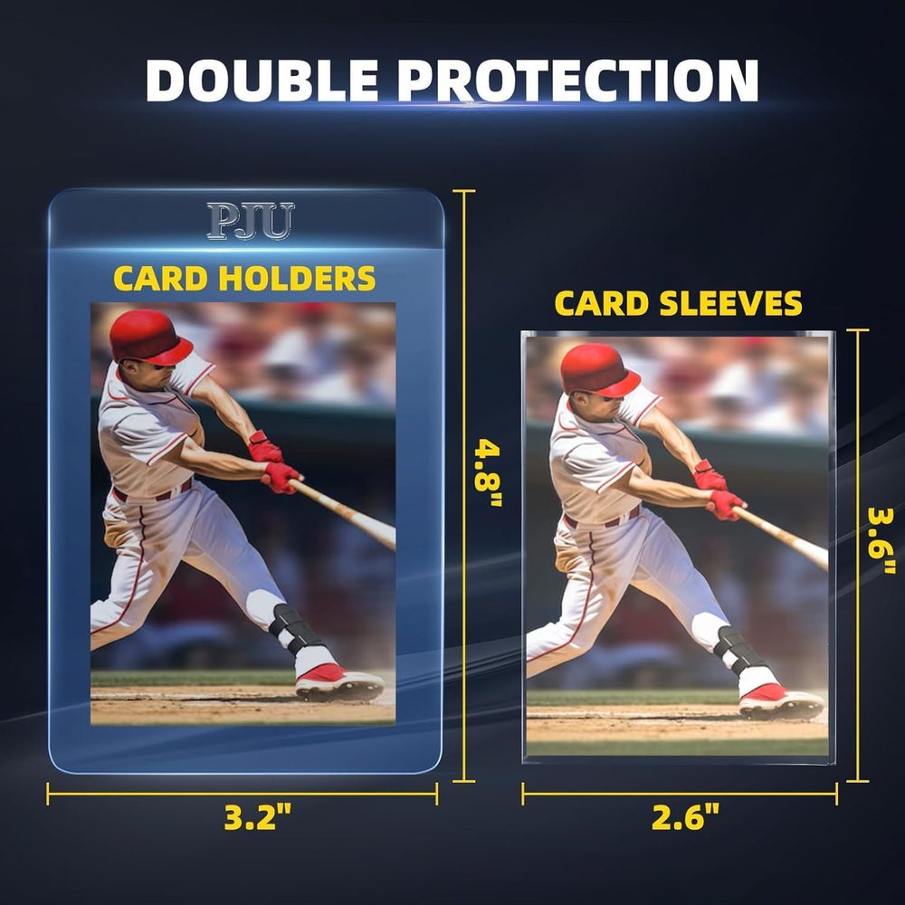 PJU semi-rigid card holders and sleeves